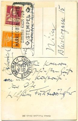 Furtwängler, Wilhelm, - Autogramy, rukopisy, papíry