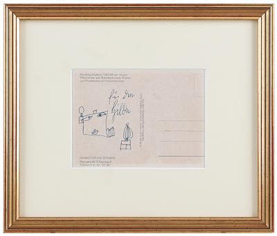 Hundertwasser, Friedensreich, - Autographen, Handschriften, Urkunden