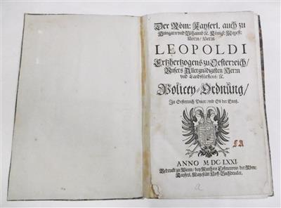 Leopold I., - Autogramy, rukopisy, papíry