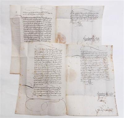 Maximilian II., - Autographen, Handschriften, Urkunden