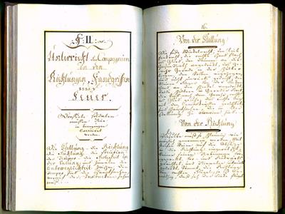 Militärgeschichte, - Autografi, manoscritti, atti
