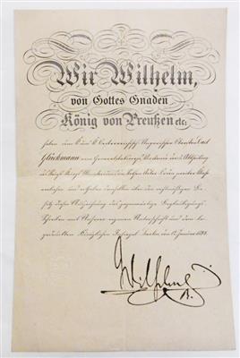 Wilhelm II., - Autografi, manoscritti, atti