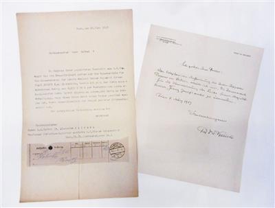 (Franz Joseph I., - Autographs, manuscripts, certificates