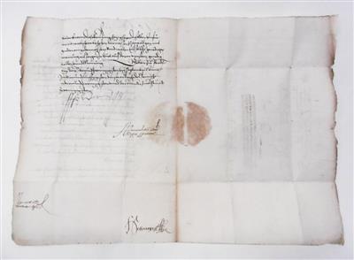 Ferdinand I., - Autographen, Urkunden, Handschriften