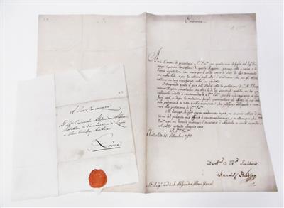 Kaunitz, Anton, - Autographs, manuscripts, certificates