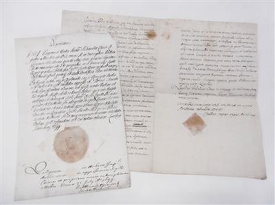 Leopold I., - Autographen, Urkunden, Handschriften