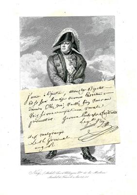 Ney, Michael, - Autographen, Urkunden, Handschriften