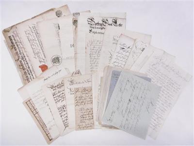 Steiermark, - Autogramy, rukopisy, papíry