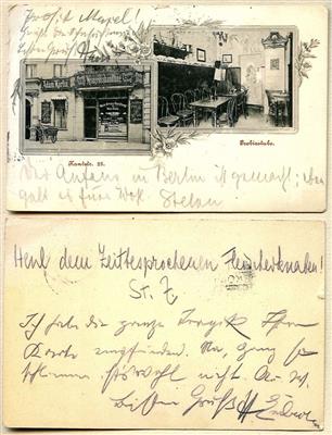 Zweig, Stefan, - Autographen, Urkunden, Handschriften