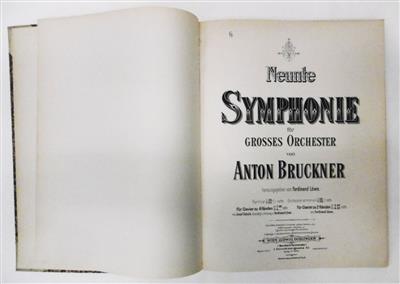 (Bruckner, Anton, - Autographen, Handschriften, Urkunden