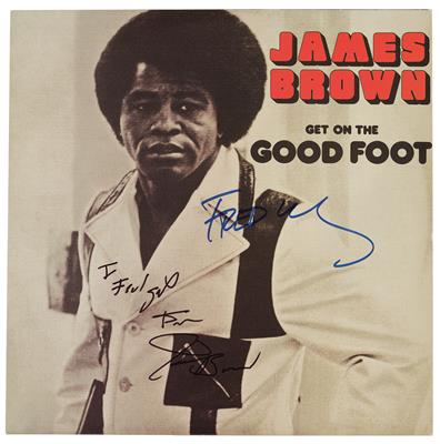 Brown, James, - Autogramy