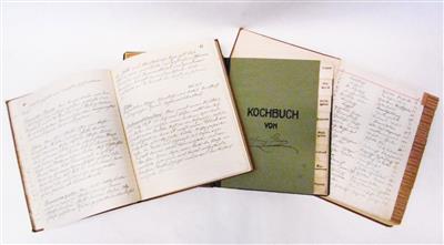 Kochbücher, - Autogramy