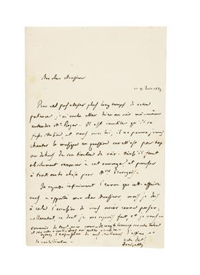 Donizetti, Gaetano, - Autogramy, rukopisy, papíry