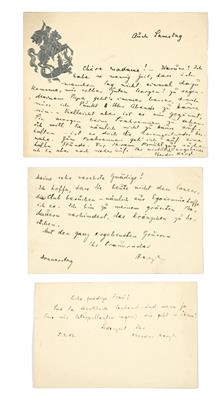 Herzl, Theodor, - Autographen, Handschriften und Urkunden