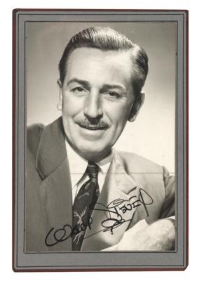 Disney, Walt, - Autographen, Handschriften, Urkunden