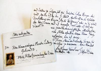 Einem, Gottfried v., - Autographen, Handschriften, Urkunden