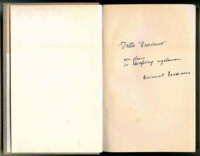 Mann, Heinrich, - Autographen, Handschriften, Urkunden