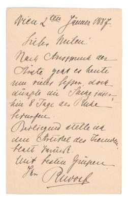 Rudolf, - Autographen, Handschriften, Urkunden