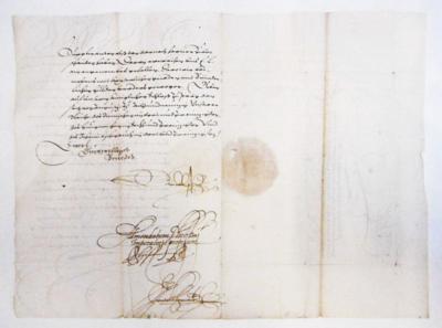 Rudolf II., - Autographen, Handschriften, Urkunden