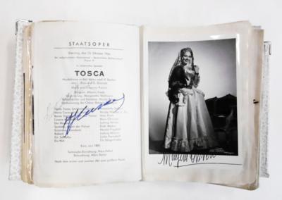 Sänger, Dirigenten - Autographs, manuscripts, certificates