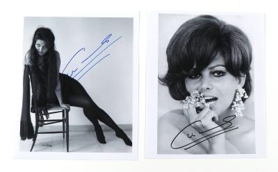 Cardinale, Claudia, - Autografy, rukopisy, dokumenty