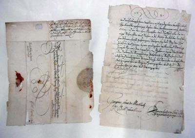 Ferdinand III., - Autographs, manuscripts, documents