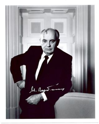 Gorbatschow, Michail, - Autografy, rukopisy, dokumenty