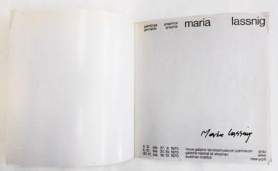 Lassnig, Maria, - Autografi, manoscritti, documenti