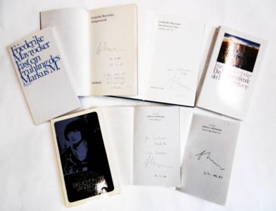 Mayröcker, Friederike, - Autographs, manuscripts, documents