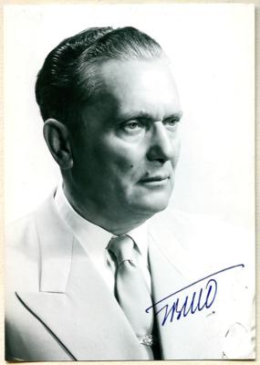 Tito, Josip Broz, - Autographs, manuscripts, documents