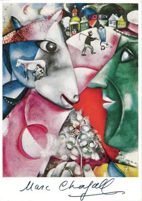 Chagall, - Autografy, rukopisy, dokumenty