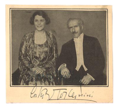 Toscanini, Arturo, - Autographen, Handschriften, Urkunden