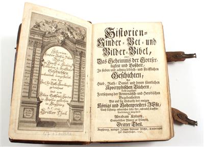 Biblia germanica. - Historien- Kinder- Bet- und Bilder - Bibel - Bücher und dekorative Grafik