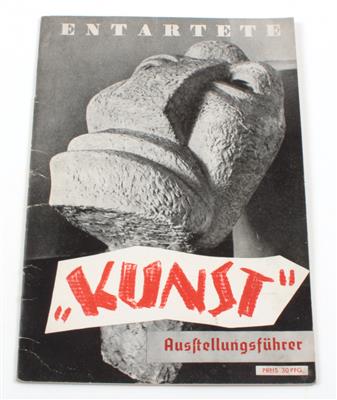 Entartete Kunst. - Führer - Bücher und dekorative Grafik