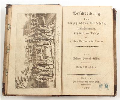 Fischer, J. H. - Knihy a dekorativní tisky