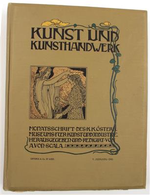 Kunst und Kunsthandwerk. - Bücher und dekorative Grafik