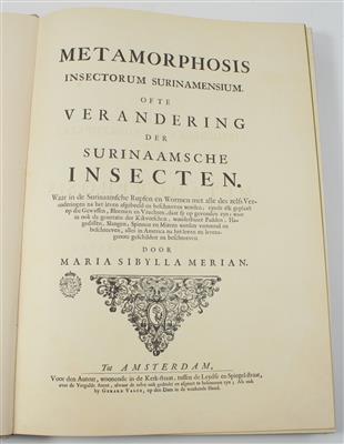 Faksimile. - Merian, M. S. - Bücher und dekorative Grafik