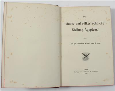 Grünau, W. v. - Bücher und dekorative Grafik