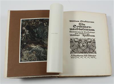 Rackham. - Shakespeare, W. - Knihy a dekorativní tisky