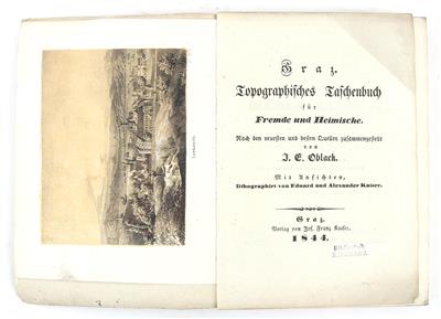 Graz. - Oblack, J. E. - Books and Decorative Prints