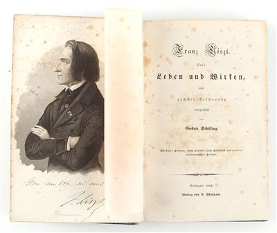 Liszt. - Schilling, G. - Bücher und dekorative Grafik