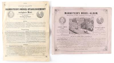 Mannstein's Möbel - Album. - Bücher und dekorative Grafik
