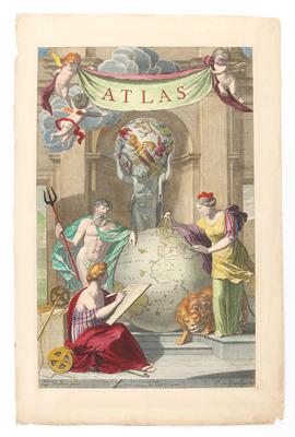 ATLAS. - TITELBLATT. - Books and decorative graphics