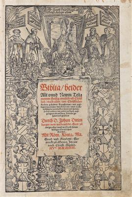 BIBLIA GERMANICA. - BIBLIA - Books and Decorative Prints