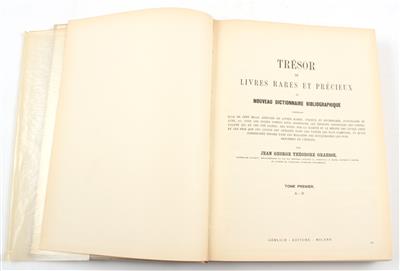 GRAESSE, J. G. T. - Bücher und dekorative Grafik