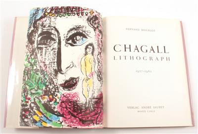 CHAGALL. - MOURLOT, F. - Libri e grafica decorativa