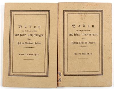 KRICKEL, J. A. - Bücher und dekorative Grafik