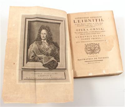 LEIBNIZ, G. W. - Bücher und dekorative Grafik