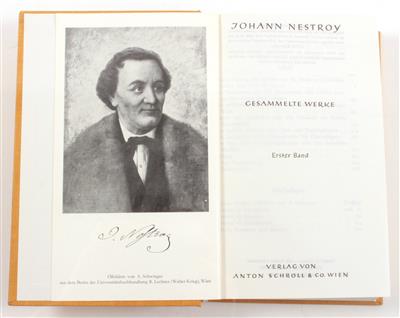 NESTROY, J. - Bücher und dekorative Grafik