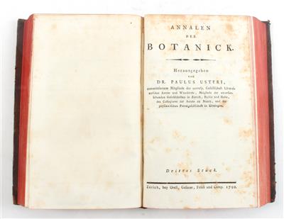 ANNALEN DER BOTANICK. - Books and Decorative Prints